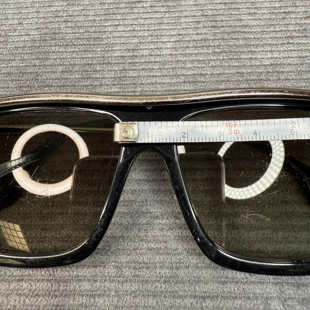 Victoria Beckham VBS94 C1 Y2k Sunglasses Black Silver Square Frame 56-15-140‎